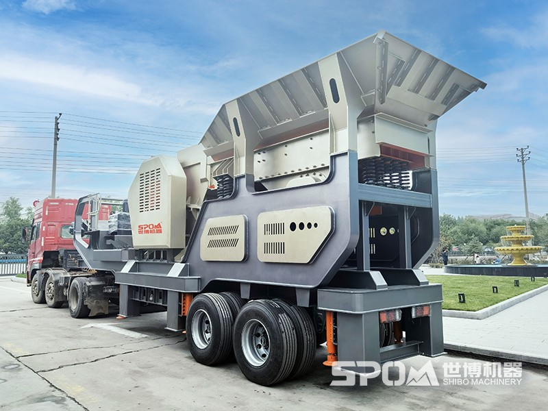 車載式移動顎式破碎機(jī)